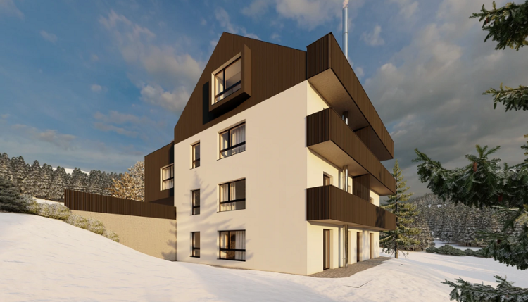 Moderné apartmány na predaj v blízkosti lyžiarskeho svahu, Lachtal