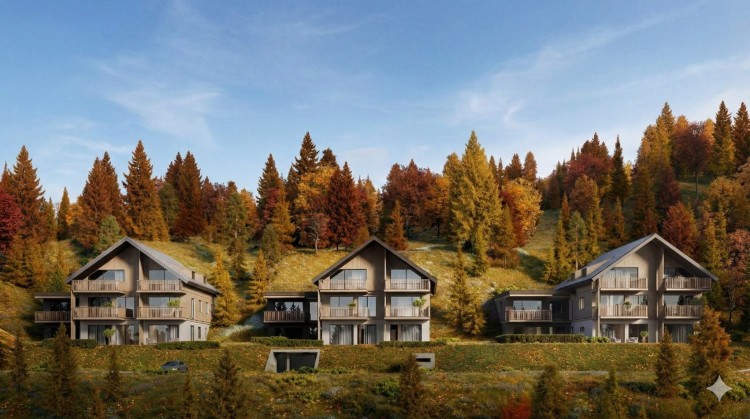 Nové byty pri sjezdovke na predaj, Hochrindl