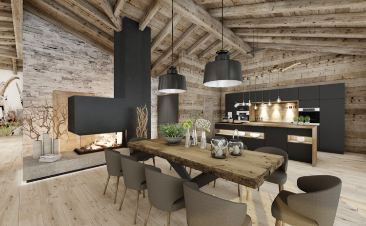 Luxusné apartmány na predaj blízko Kitzbühel